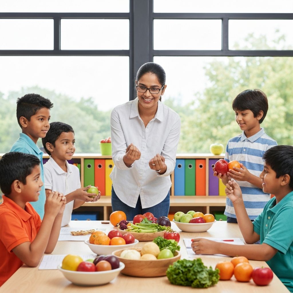 Nutrition education sessions
